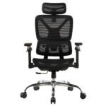 Cadeira Escritório Ergonômica, Suporte Lombar, Mesh, 6D, Até 150kg